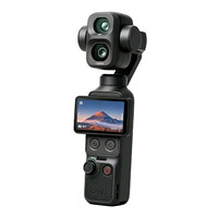 大疆 Osmo Pocket 4P 双主摄口袋手持云台相机美颜直播自拍