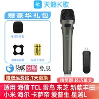 天籁K歌 麦克风无线话筒一体机 MM-8双支充电款