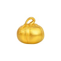 移动端：老庙黄金 南瓜足金工艺摆件送礼送朋友生日礼物
