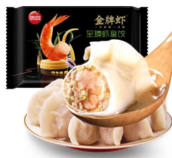 思念 金牌虾系列 虾皇饺 虾仁玉米 480g
