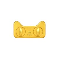 移动端：老庙黄金 天猫独家发售款老庙×天猫联名黄金猫天天爱心攒金攒财