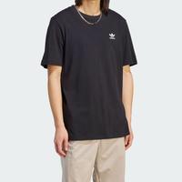 限尺码：阿迪达斯 三叶草 ESSENTIALS 女款圆领logo套头简约舒适运动T恤
