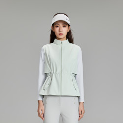 迪桑特 GOLF 迪桑特高尔夫 女士PRO系列梭织马甲秋季新品