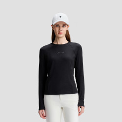 迪桑特 WOMEN’S SKI STYLE女士圆领插肩袖 内搭长袖新品