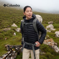 哥伦比亚 户外女子拒水700蓬鸭绒保暖羽绒服外套WR6927
