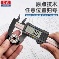 东成 电子数显高精度卡尺 小型 游标卡尺 文玩珠宝翡翠测量专用家用
