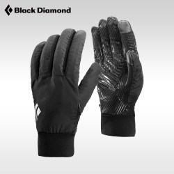 Black Diamond 黑钻Mont Blanc 勃朗峰超轻黑色触屏手套通用801149