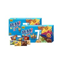 88VIP：趣多多 曲奇饼干七彩礼盒巧克力味缤纷组合装网红休闲零食品分享装