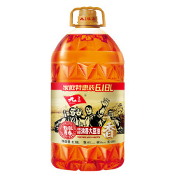 九三 致青春系列 浓香三级大豆油 6.18L