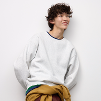 GU 男装加厚套头卫衣长袖休闲百搭2026年秋季新品 B360441