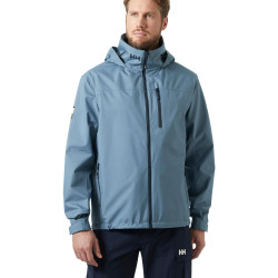 Helly-Hansen 男式标准圆领连帽夹克 2.0,601 水洗海军蓝
