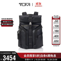 TUMI 大容量 男士双肩包  黑色