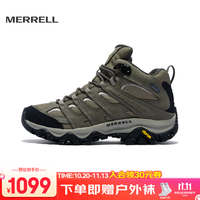 迈乐 运动户外MOAB 3SMOOTH GTX男女款高帮防水登山鞋V底防滑徒步鞋 J036440浅卡基 女款 37