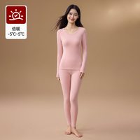 都市丽人 保暖内衣情侣2026新款绒德发热打底羊毛蚕丝秋衣秋裤套装