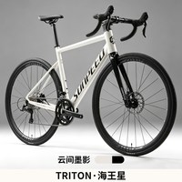 SUNPEED 速比特26款海王星18速气动破风入门公路车铝合金油压碟刹