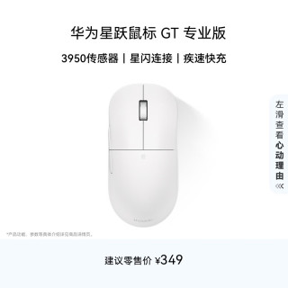 华为 星跃鼠标 GT 专业版 30000DPI 白色