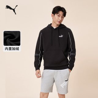 彪马 加绒加厚保暖休闲卫衣男女PUMA彪马官方新款冬季运动上衣 691088