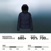 波司登 运动系列 90绒 加厚保暖 男女同款连帽羽绒服外套 B260246390
