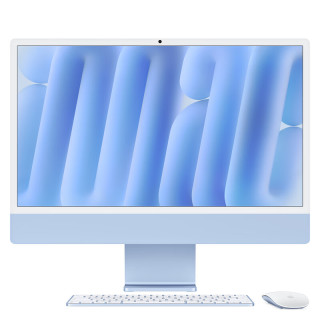 Apple 苹果 iMac M6 (10+10核) 16G 256G蓝色一体式电脑