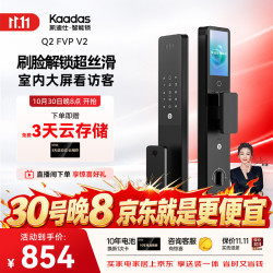 凯迪仕 Q2 FVP V2 人脸识别 智能门锁