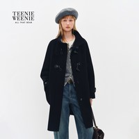 TEENIE WEENIE TeenieWeenie小熊牛角扣毛呢大衣羊毛羊绒26秋冬外套