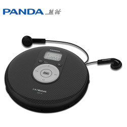 熊猫 CD-12蓝牙便携式CD播放机随身听支持蓝牙耳机有线耳机无外放