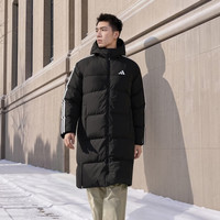 阿迪达斯 男子户外运动休闲连帽羽绒服外套KG8201