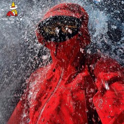 稻草人 朱雀红三合一冲锋衣女2026新款秋冬户外防风防水登山外套男