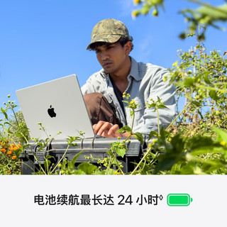 Apple 苹果 MacBook Pro M6 14寸 (12+12核) 16G 1T银色笔记本电脑