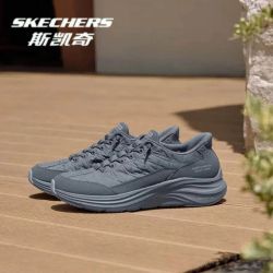 斯凯奇 Slip-ins闪穿鞋云感鞋悠步鞋健步鞋男232619-CHAR