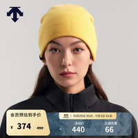 迪桑特 SNOWBOARD系列男女同款针织帽 YE-黄色 F