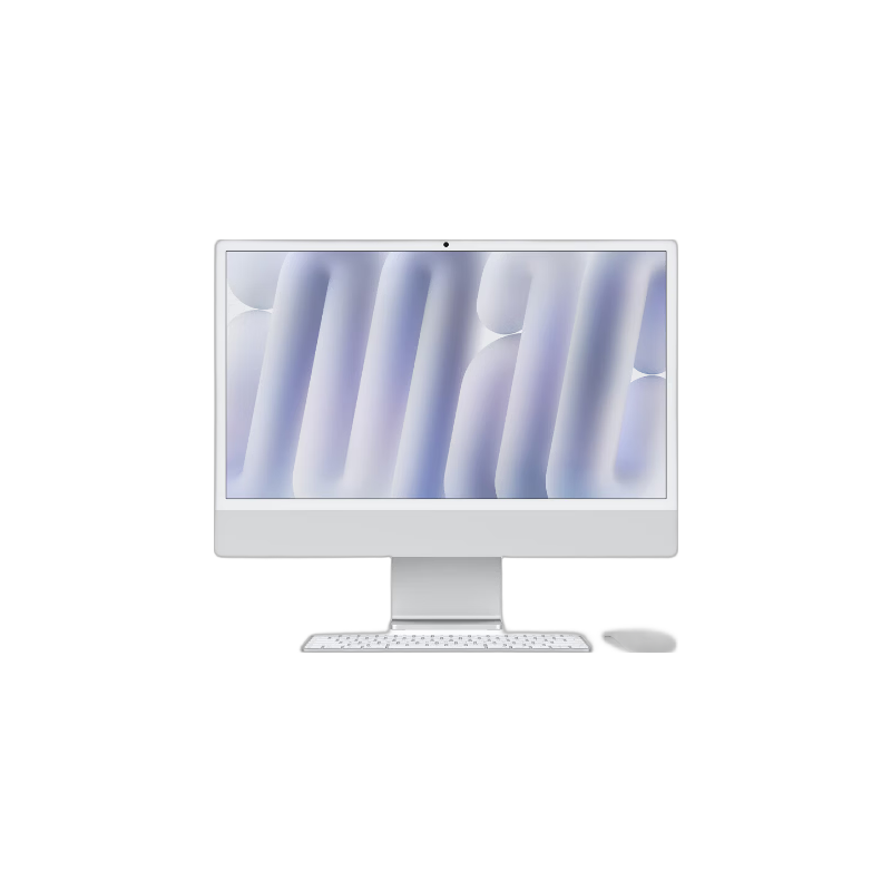 Apple 苹果 iMac M6 (12+12核) 16G 256G银色一体式电脑
