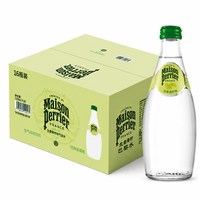 巴黎水 法国进口颂家巴黎水生姜青柠味气泡水330ml*24整箱