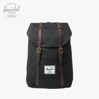 Herschel Supply Retreat双肩包 19.5L 黑/菊苣咖啡