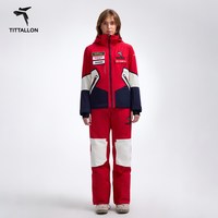 TITTALLON 2026新款Away6.0滑雪衣裤套装女专业单双板滑雪队服