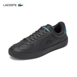 LACOSTE 法国鳄鱼女鞋26秋新款休闲鞋|52SFA0164 9A2/深灰色/深绿色 36 3.5
