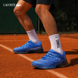 LACOSTE 法国鳄鱼男鞋26秋季新款AG-LT ULTRA系列网球鞋|52SMA0105 2M7/蓝色/黑色 43 9