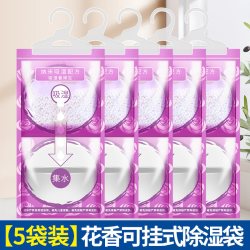 心居客 衣柜可挂式除湿袋 10包