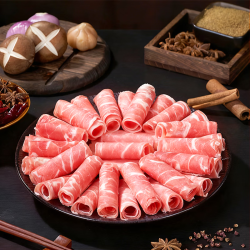 1号会员店 内蒙原切羔羊上脑肉卷 净重450g火锅食材生鲜羊肉羊肉片羊肉卷