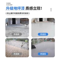 友铭 十合一地坪漆水泥地面专用自流平水性环氧室外耐磨防水防晒地面漆10平米套餐