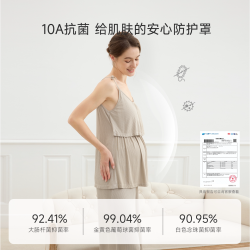 DOMIAMIA 孕妇竹凉套装春夏季