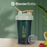 BlenderBottle 摇摇杯奶昔蛋白粉搅拌杯健身运动水杯带搅拌球简约
