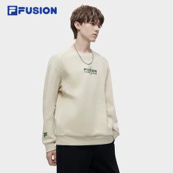 FILA FUSION 斐乐潮牌男子针织套头衫冬时尚休闲宽松卫衣