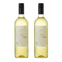 卡拉曼达葡萄酒长相思KALAMANDA 干白葡萄酒 750ml 双支
