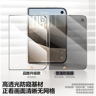 品胜 iPhone Duo 防窥钢化膜 无尘仓 手机贴膜