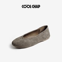 COOLCHAP 2026新款圆舞曲系列单鞋复古平底羊皮女鞋