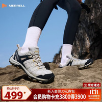 迈乐 户外徒步鞋男女款ACCENTOR GTX/WP经典防水透气防滑耐磨登山鞋 J500410-GTX白灰（女） 38