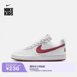 耐克 酷菠萝青少年平底运动鞋冬男女童低帮板鞋Nike Court DV5456