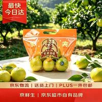 京鲜生 实建褚橙 云南冰糖橙 一级果 2斤尝鲜装 单果90g+ 生鲜水果