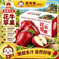 贪吃猴 甘肃天水花牛苹果 带箱5斤